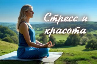 Изображение представляет собой безмятежную фотографию на открытом воздухе, на которой изображена женщина, медитирующая на поросшей травой вершине холма. Стиль - естественный и спокойный, запечатлевающий мирный момент на природе. Женщина сидит, скрестив ноги, лицом к правой части кадра. У нее светлая кожа и светлые волосы, свободно ниспадающие на плечи. На ней синий топ без рукавов и брюки в тон. На заднем плане изображен панорамный вид на пышную зеленую долину с разбросанными по ней деревьями и полями под ясным голубым небом. Общая композиция подчеркивает спокойствие и связь с природой.